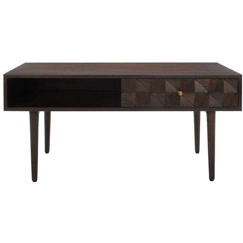 George Oliver Lilyth Solid Wood Coffee Table