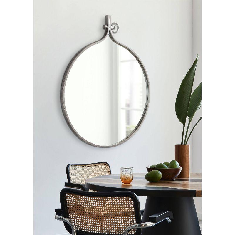 Yitro Metal Framed Wall Mirror - Kate & Laurel All Things Decor