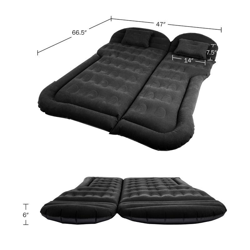 Inflatable Mattress Car Air Mattress for SUV or Tent with Pump, and Pillows