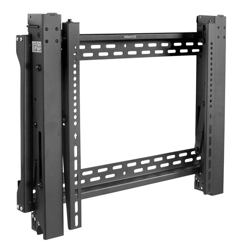 Mount-It! Pop Out Video Wall Mount | Digital Signage TV Menu Board Mount For 32 to 70" TVs & Up to VESA 600x400 | Commercial Grade 154 Lbs. Capacity