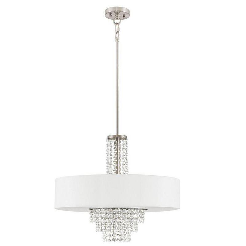 Livex Lighting Carlisle 5 - Light Chandelier in  Brushed Nickel