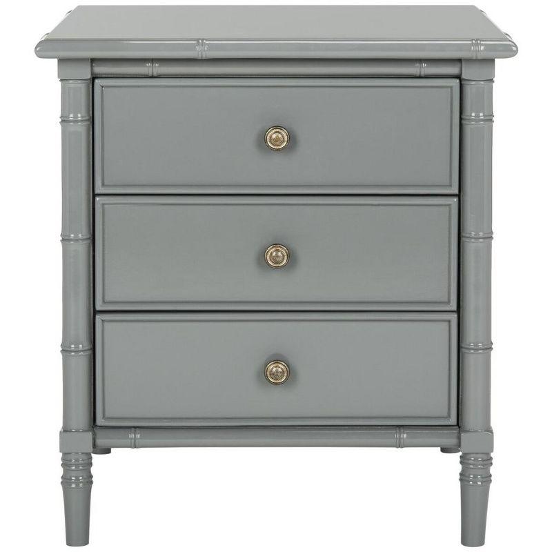 Mina 3 Drawer Nightstand  - Safavieh