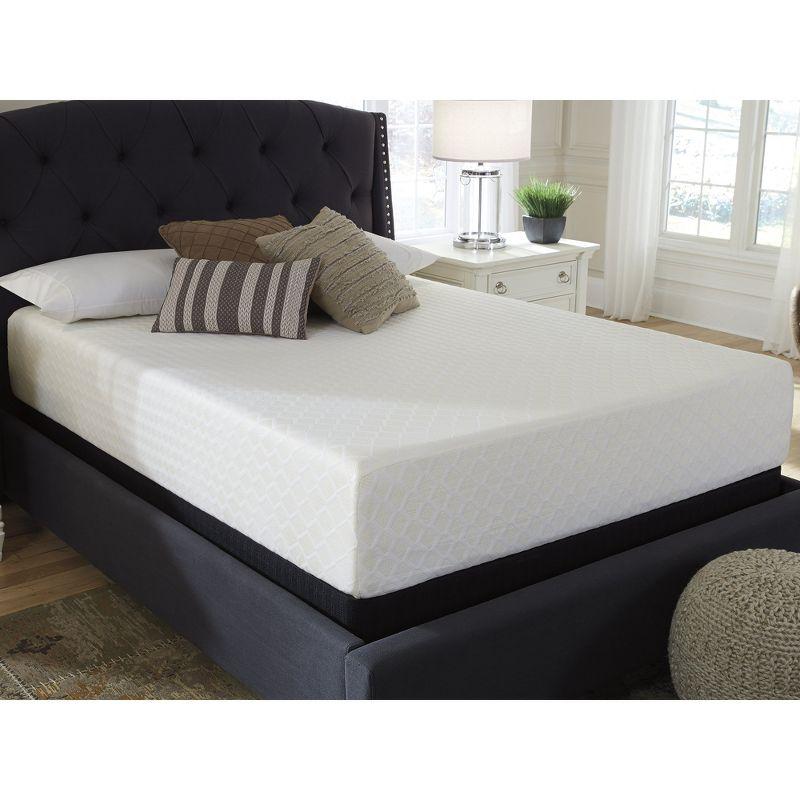 Signature Design by Ashley 12 Inch Chime Ultra Plush Memory Foam Mattress