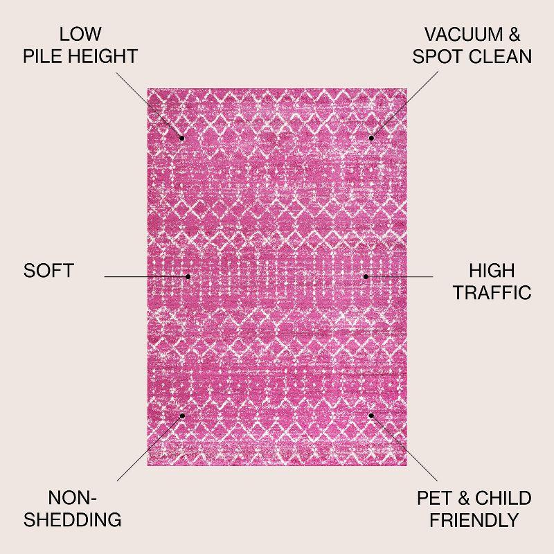 Moroccan Hype Boho Vintage Diamond Area Rug - JONATHAN Y