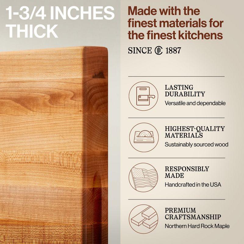 John Boos John Boos Platinum Series Reversible Wood Cutting Board, Maple