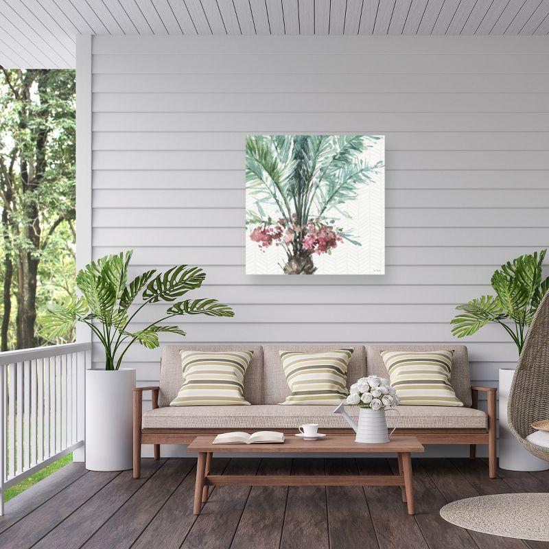 Trademark Fine Art - Lisa Audit 'Mixed Greens V' Outdoor Canvas - 14x14