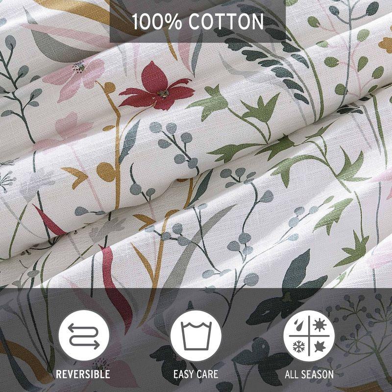 Eddie Bauer Eddie Bauer Woodland Forest Cotton Reversible Pink Comforter Set