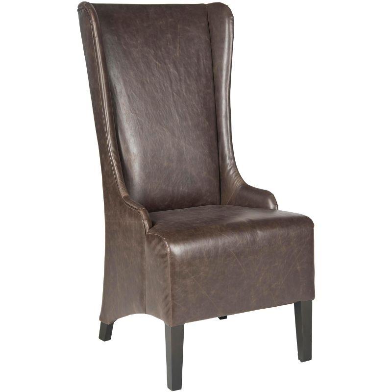 Bacall 20" H Dining Chair - MCR4501 - Antique Brown - Safavieh Couture