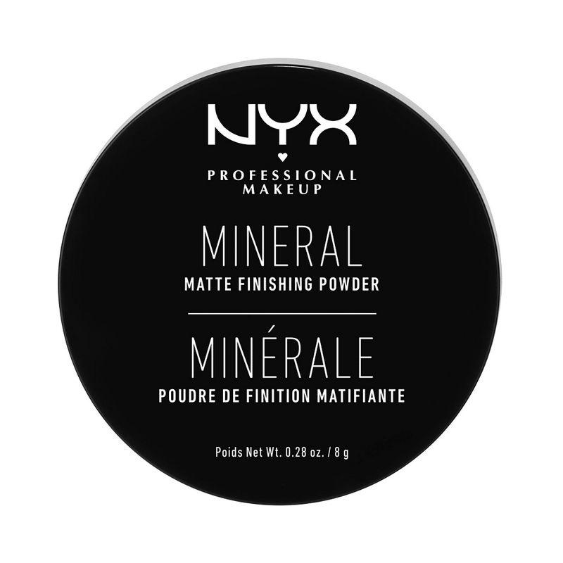 NYX Professional Makeup Mineral Matte Finishing Loose Powder - Light Medium - 0.28oz