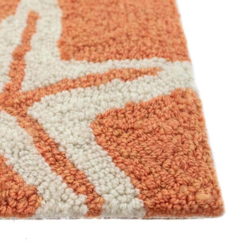 Liora Manne Capri Starfish Indoor/Outdoor Rug Coral 5' x 7'6"