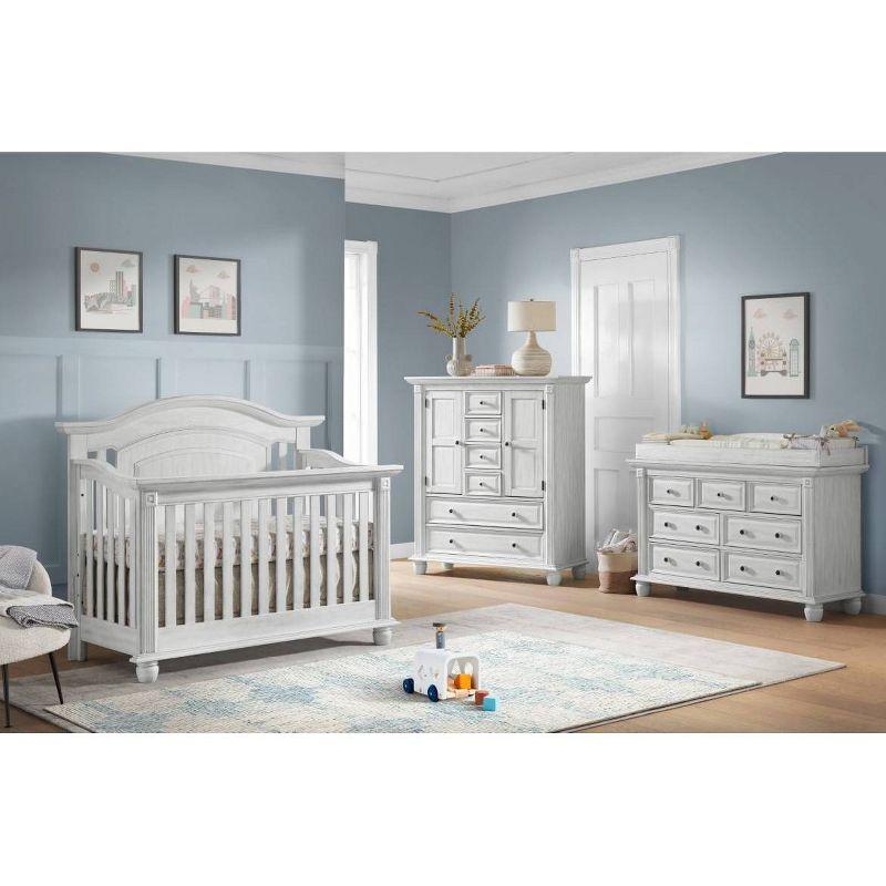 Oxford Baby London Lane 4-in-1 Convertible Crib