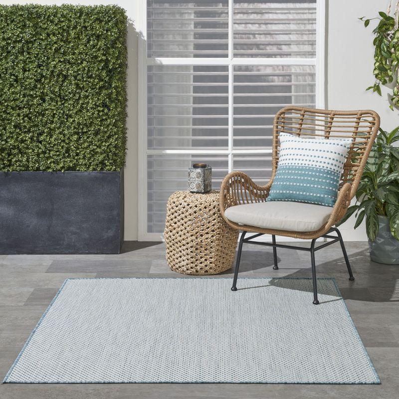 Nourison Courtyard Modern Easy Care Outdoor Rug