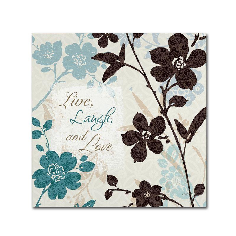 Lisa Audit 'Botanical Touch Quote II' Canvas Art - 24x24