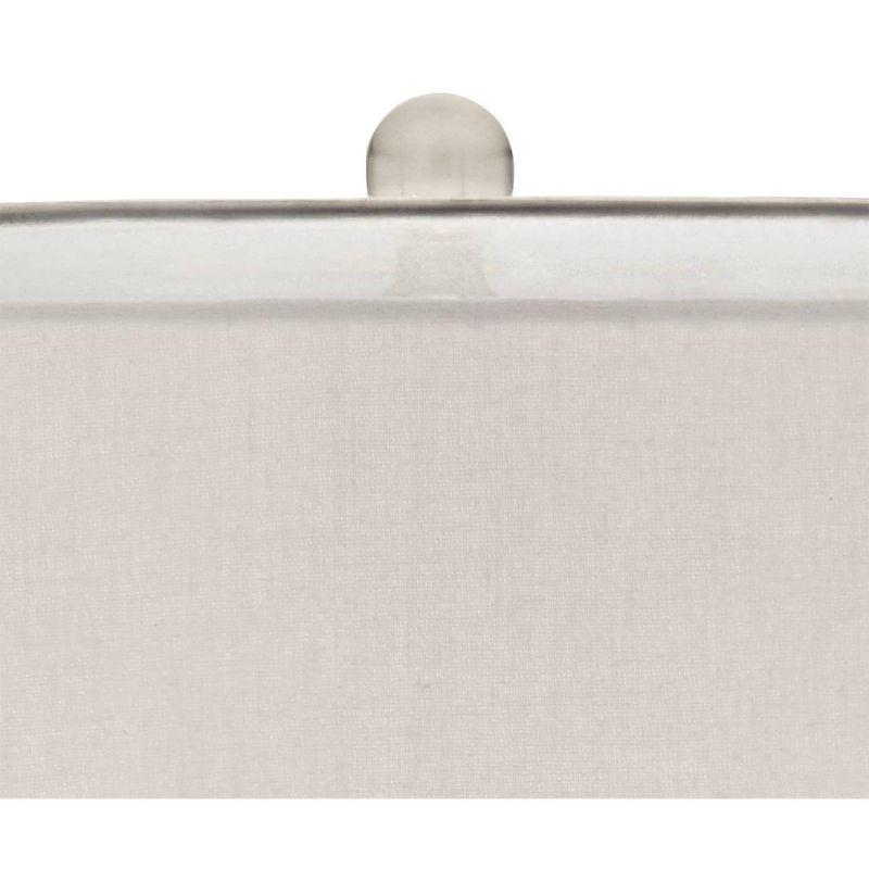 Possini Euro Design Swift Modern Table Lamp 30 1/2" Tall Mercury Glass Double Shade for Bedroom Living Room House Bedside Nightstand Office Entryway