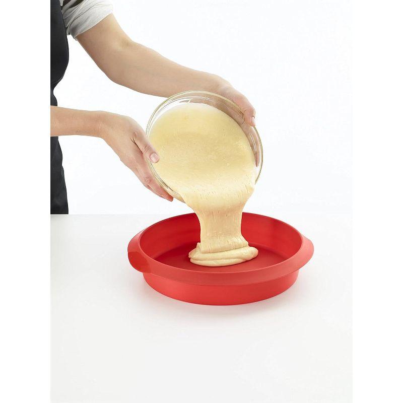 Lekue Silicone 9.5 Inch Round Cake Pan