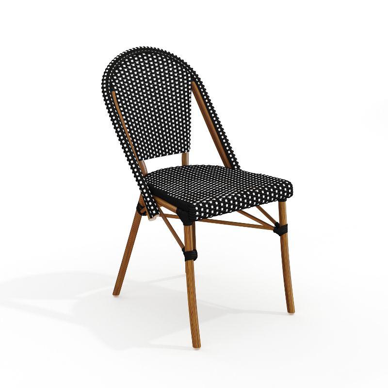 Martha Stewart Martha Stewart Lily Pond All-Weather Stackable Patio Bistro Dining Chair