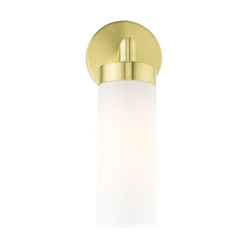 Livex Lighting Aero 1 - Light Sconce in  Satin Brass