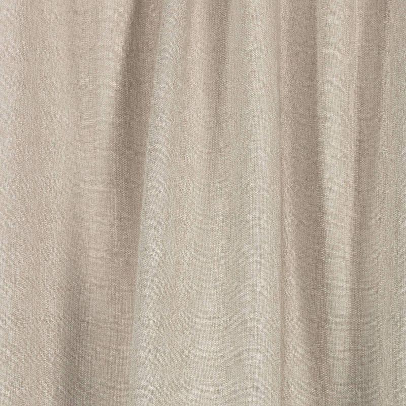 50"x84" Blackout Aruba Window Curtain Panel Brown - Threshold™: Recycled Polyester, Traditional Style, Solid Beige
