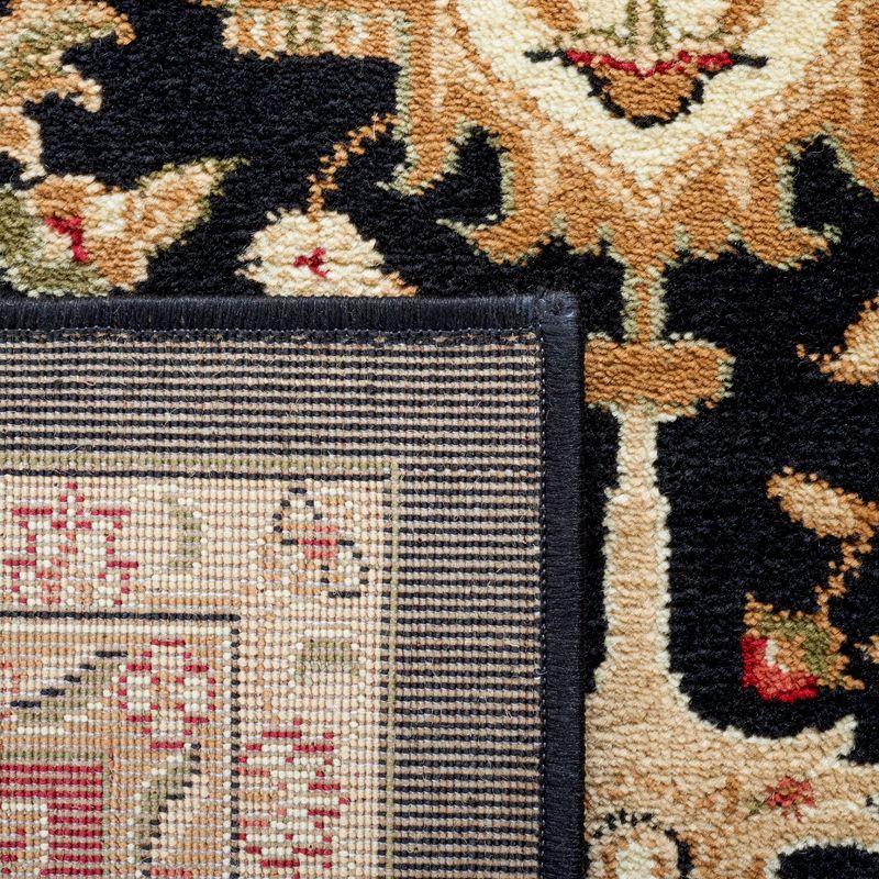Lyndhurst Heriz LNH330 Power Loomed Area Rug - Black/Red - 6'x9' - Safavieh