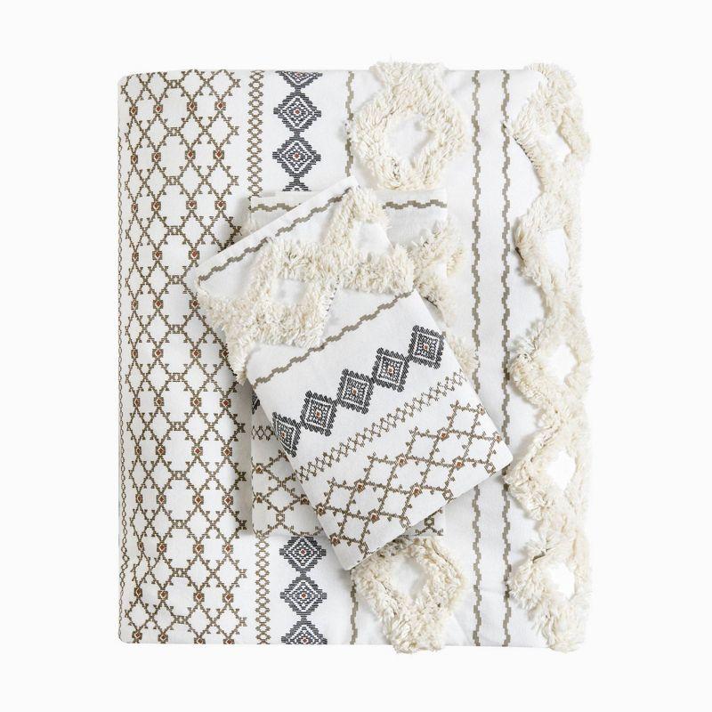 Imani Cotton Printed Duvet Cover Set