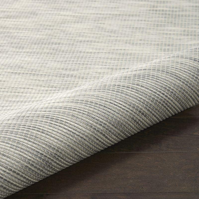 Nourison Positano POS01 Indoor/outdoor Area Rug - Light Grey 3' x 5'