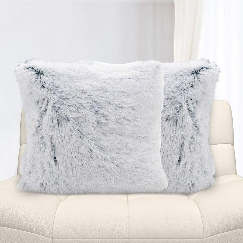 Faux Fur Throw Pillow