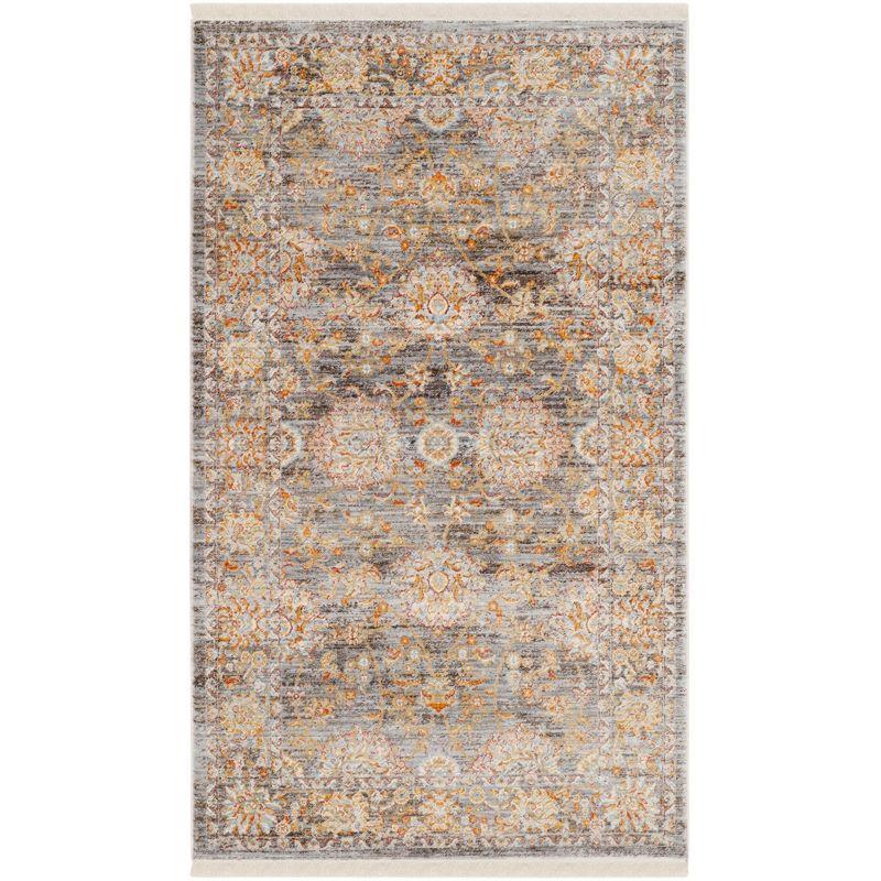 Vintage Persian VTP469 Power Loomed Indoor Accent Rug - Light Brown/Multi - 3'x5' - Safavieh