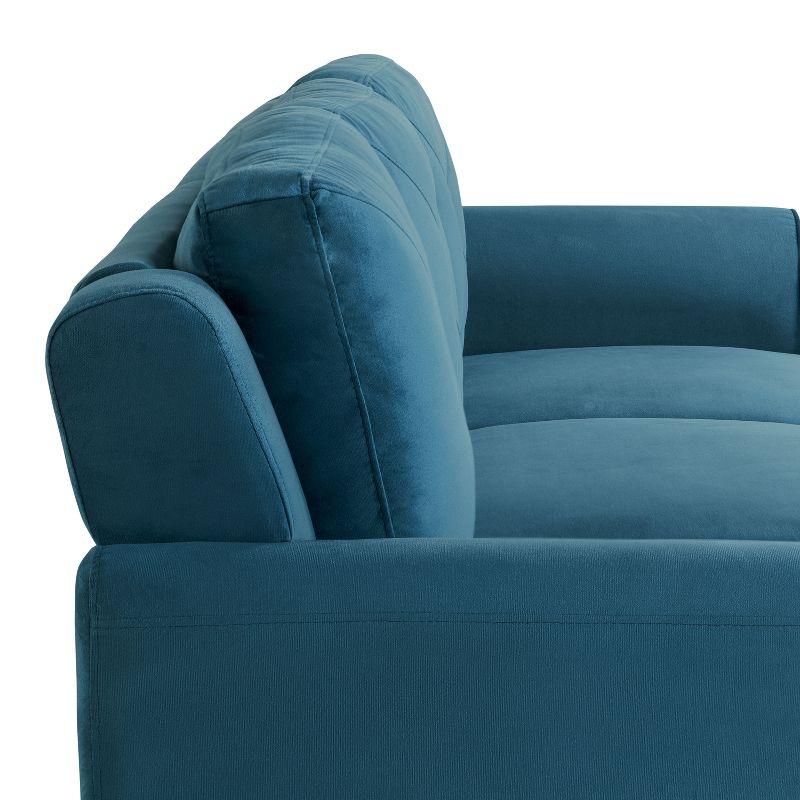 Lifestyle Solutions Harper Sofa Blue Velvet