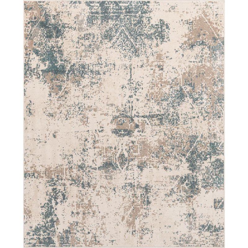Unique Loom 8' 0 x 10' 0 Beige Tuareg Arid Area Rug
