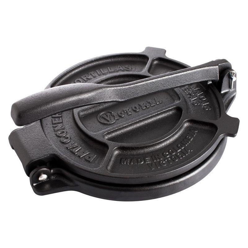 Victoria Cast Iron Tortilla Press - 8"