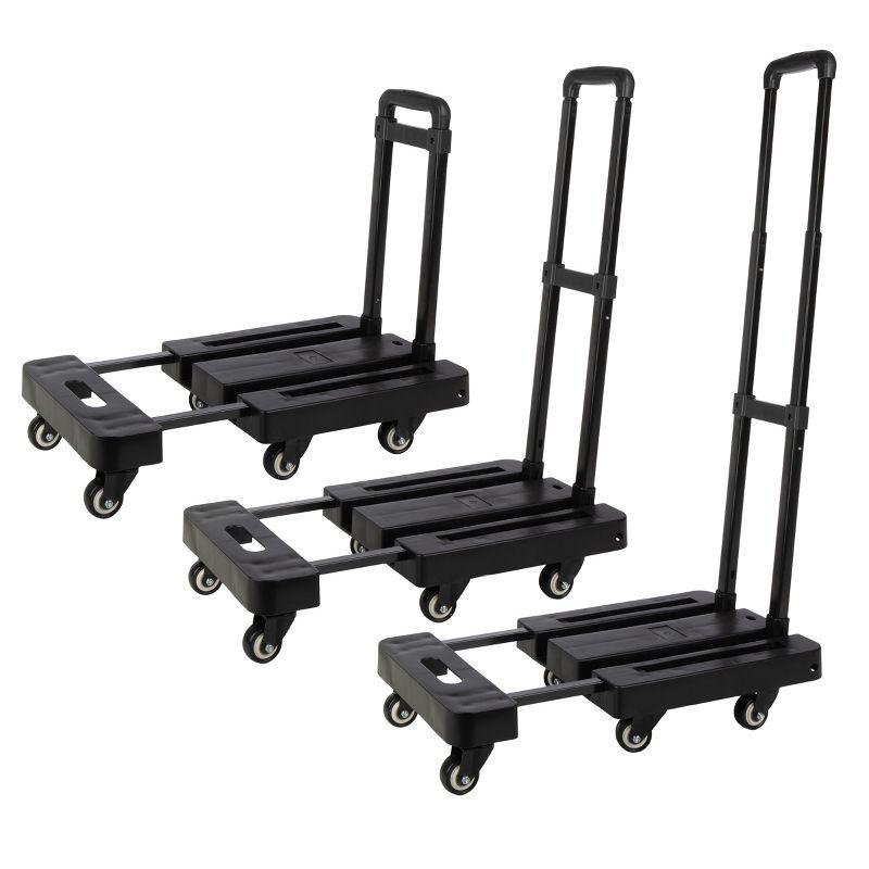Stalwart Stalwart 500lb Max Folding Hand Truck Dolly Cart