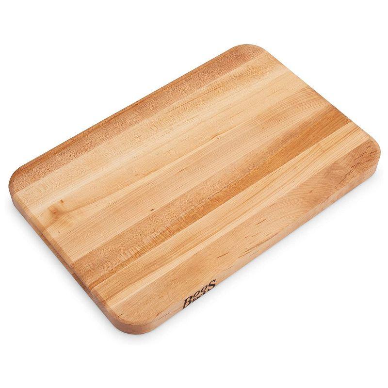 Maple Wood Reversible Cutting Board with Rounded Edges