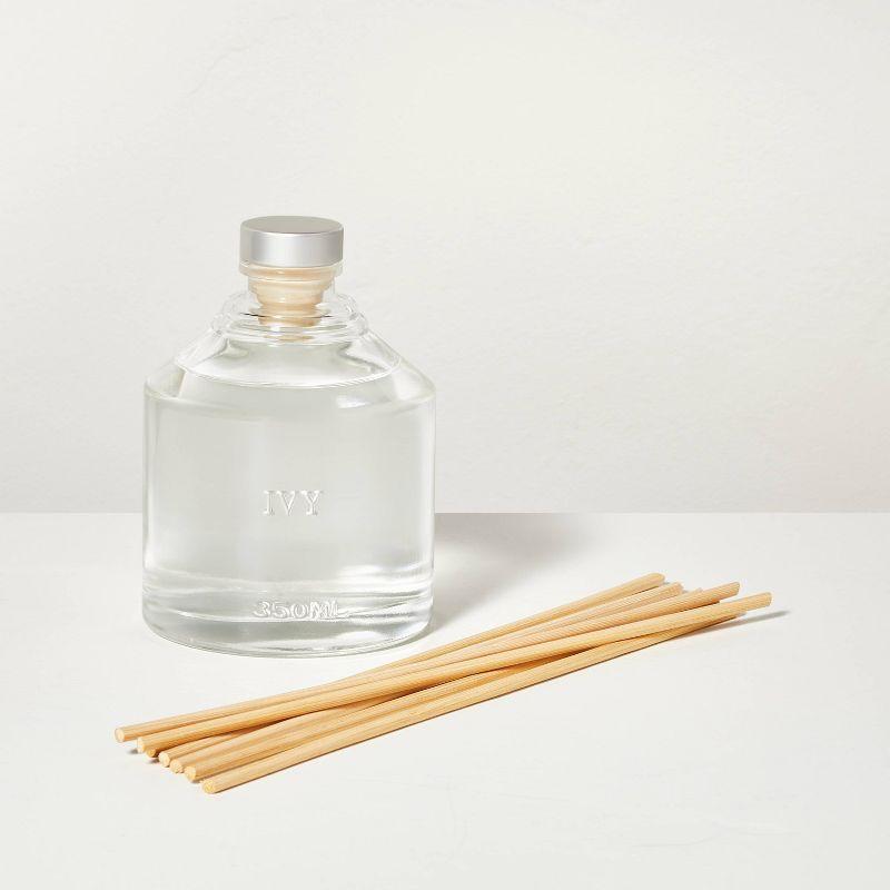11.83 fl oz Ivy Oil Reed Diffuser - Hearth & Hand™ with Magnolia: Essential Oils, Relaxing Aroma