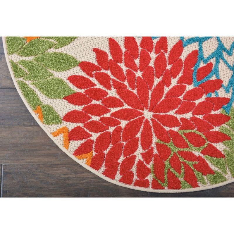 Nourison Aloha Floral Bloom Indoor Outdoor Rug