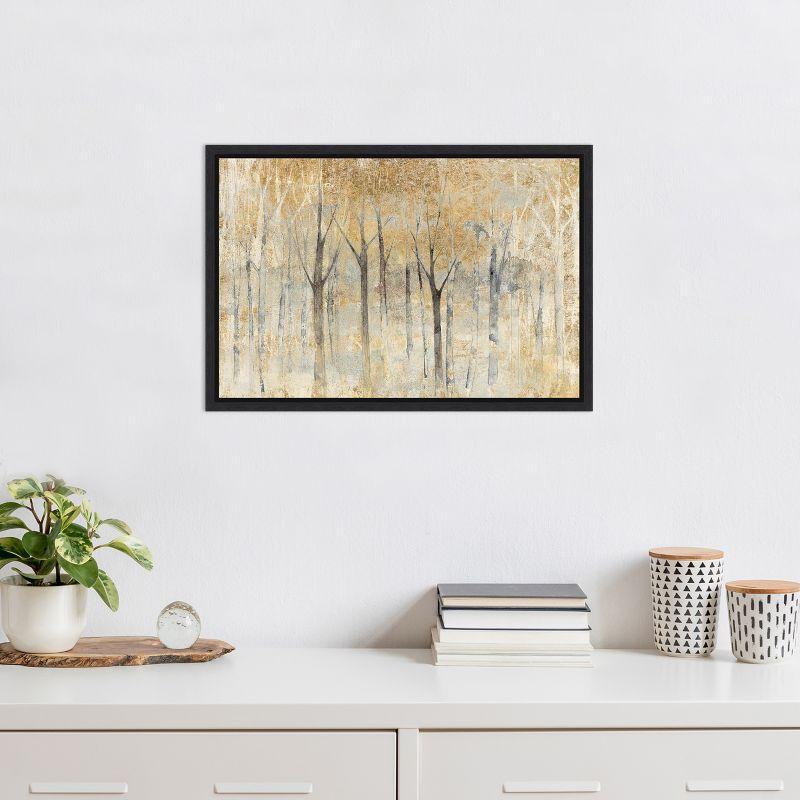 Amanti Art Seasons End Gold by Avery Tillmon Framed Canvas Wall Art