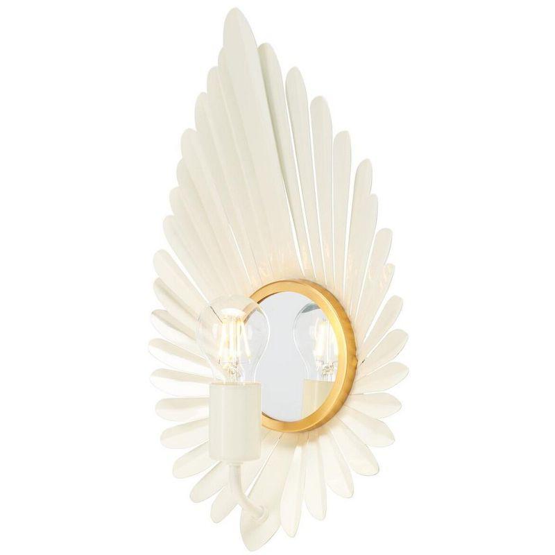 Lorynn 18" Wall Sconce (Set of 2) - SCN3000 - Off White/Gold - Safavieh