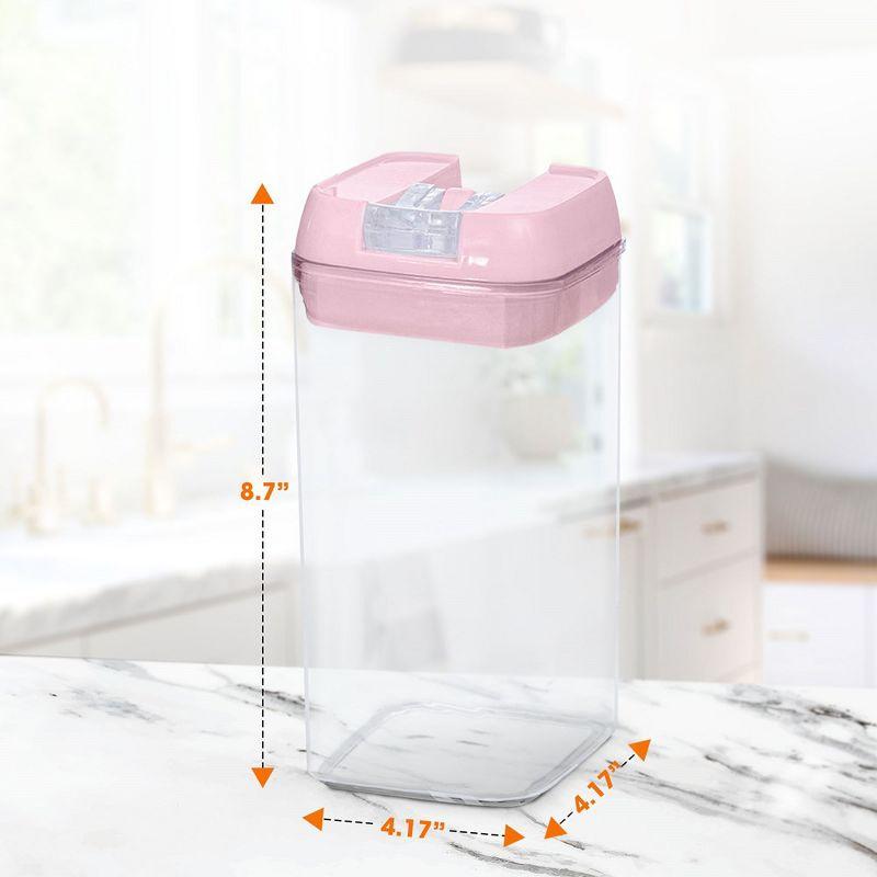 Cheer Collection Cheer Collection Food Storage - Set of 6 Containers and 6 Lids (Set of 6)