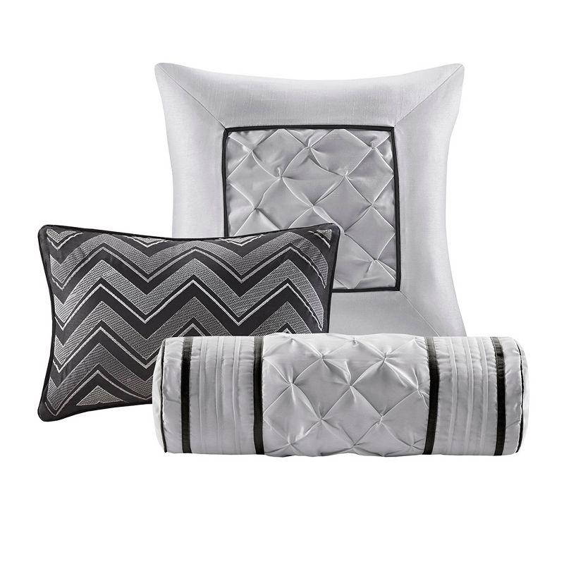 Madison Park Laurel 7 Piece Tufted Comforter Set