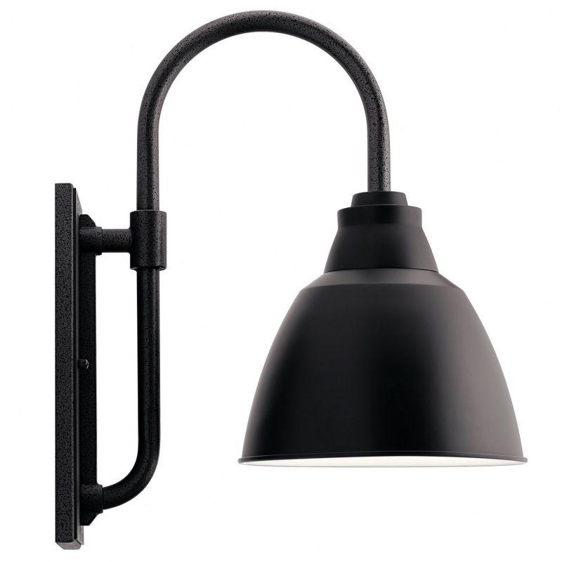 Pellinord™ 14" 1 Light Wall Light Black