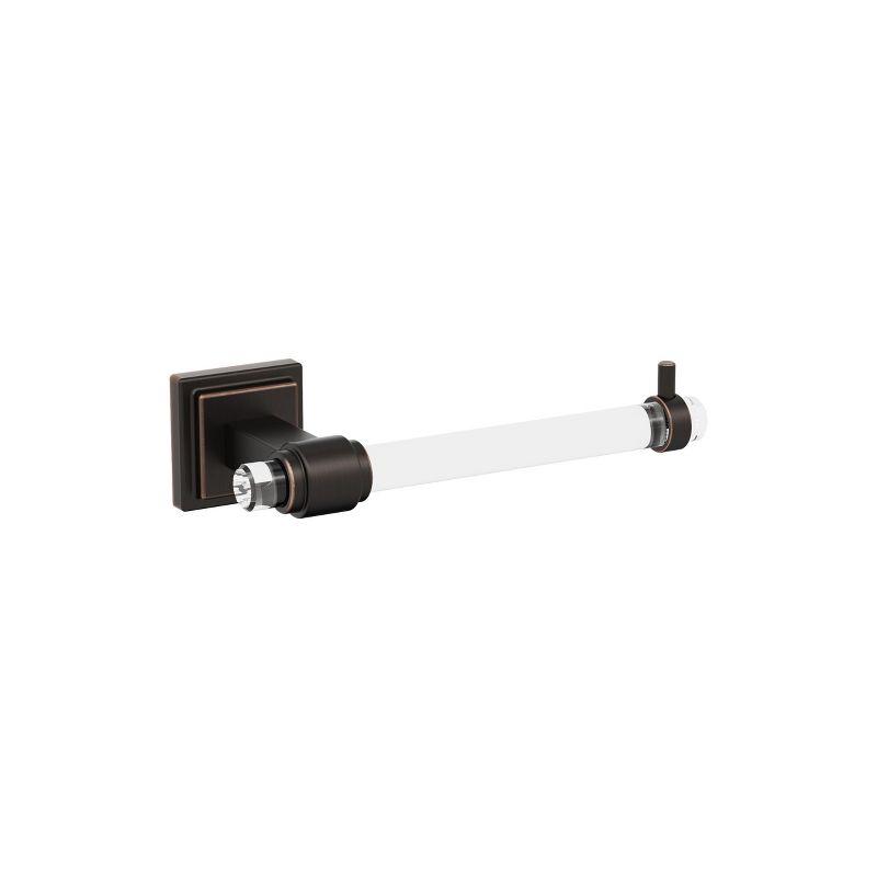 Amerock Glacio Wall Mounted Single Post Toilet Paper Holder