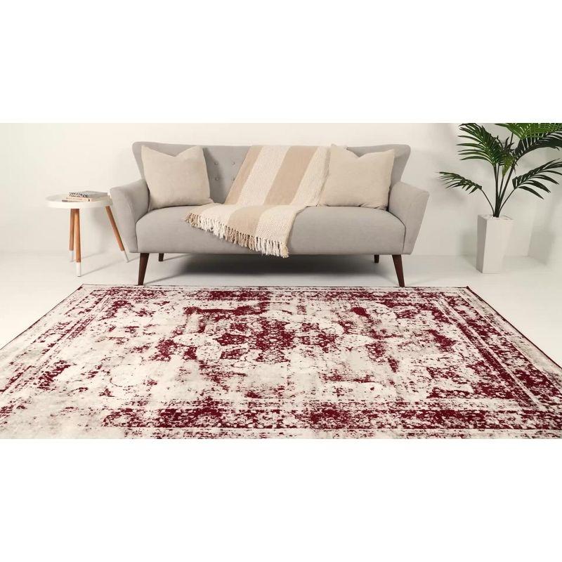 Salle Garnier Sofia Black Rectangular Indoor Area Rug