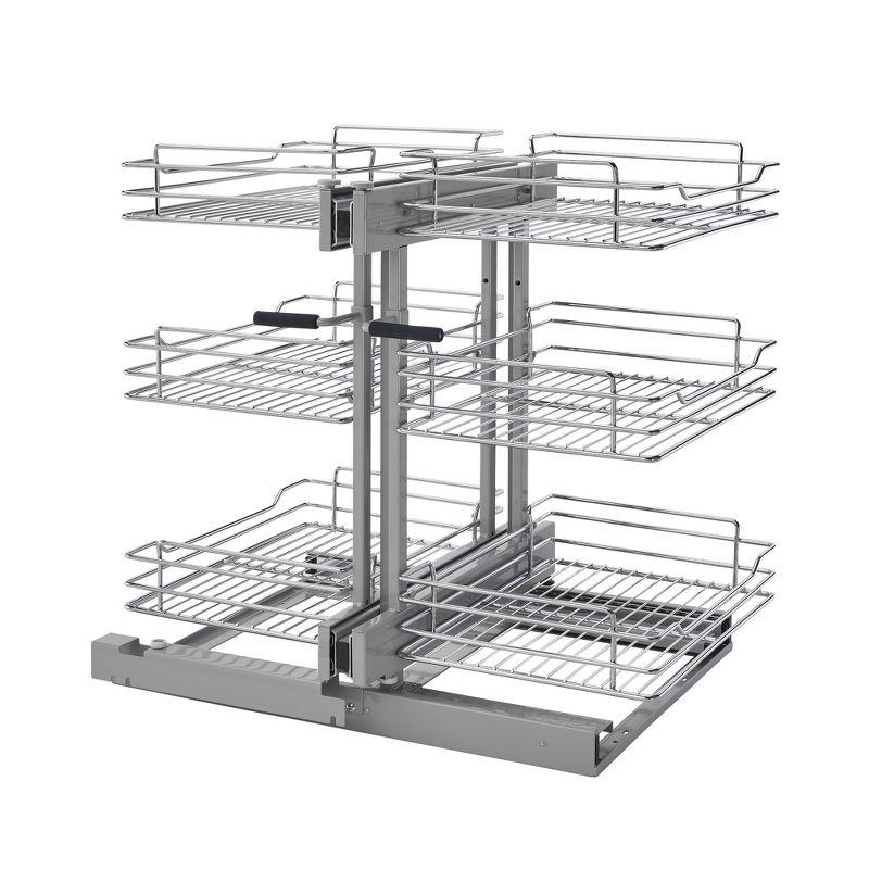 Rev-A-Shelf Rev-A-Shelf Pull Out Corner Cabinet Organizer w/Soft-Close 3 Tier