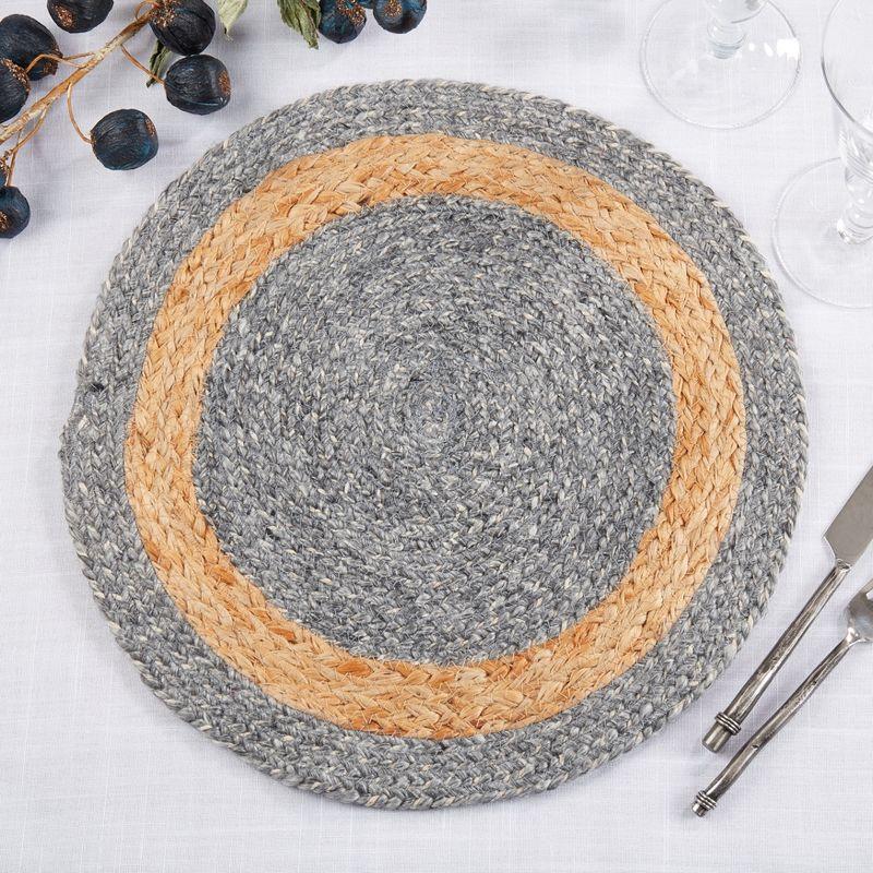 Natural Charm Braided Jute Placemat (Set Of 4) 15R