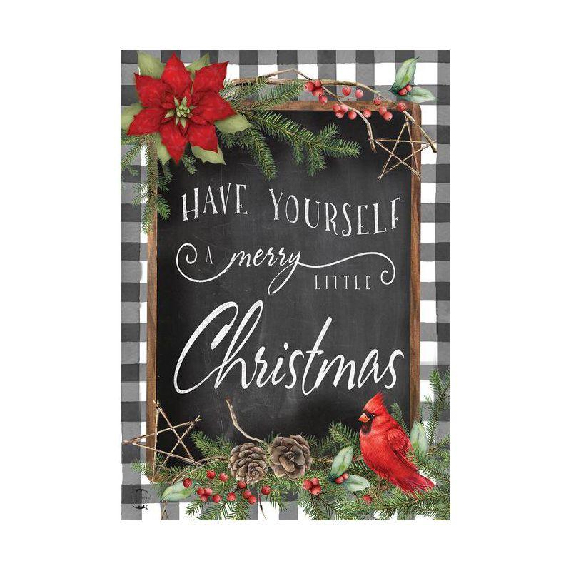 Briarwood Lane Merry Little Christmas Double-Sided Garden Flag Ch