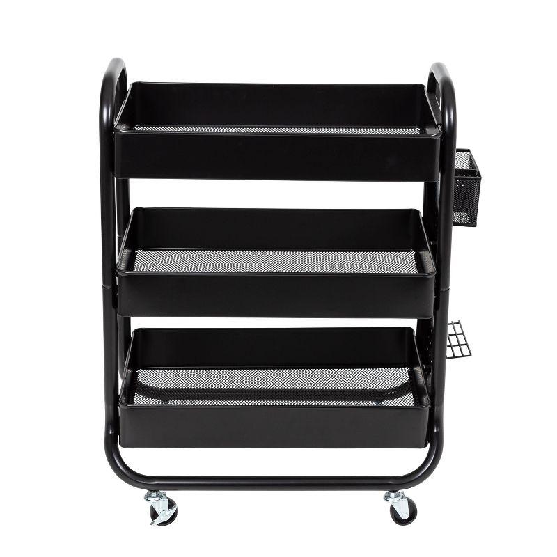 3-Tier Rolling Storage Cart