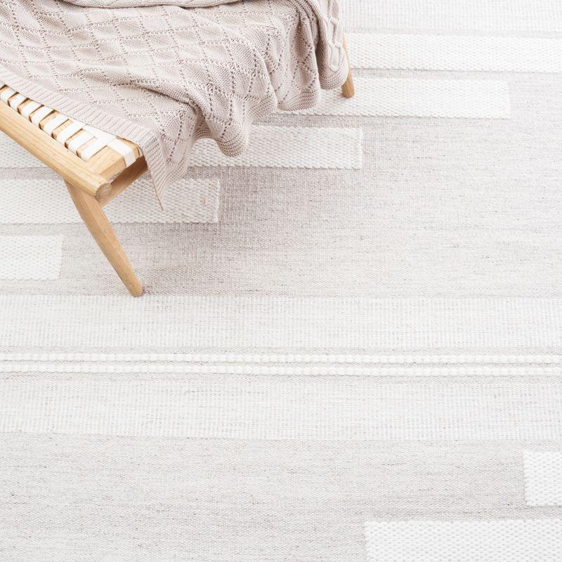 Kilim Flatweave Striped Rug