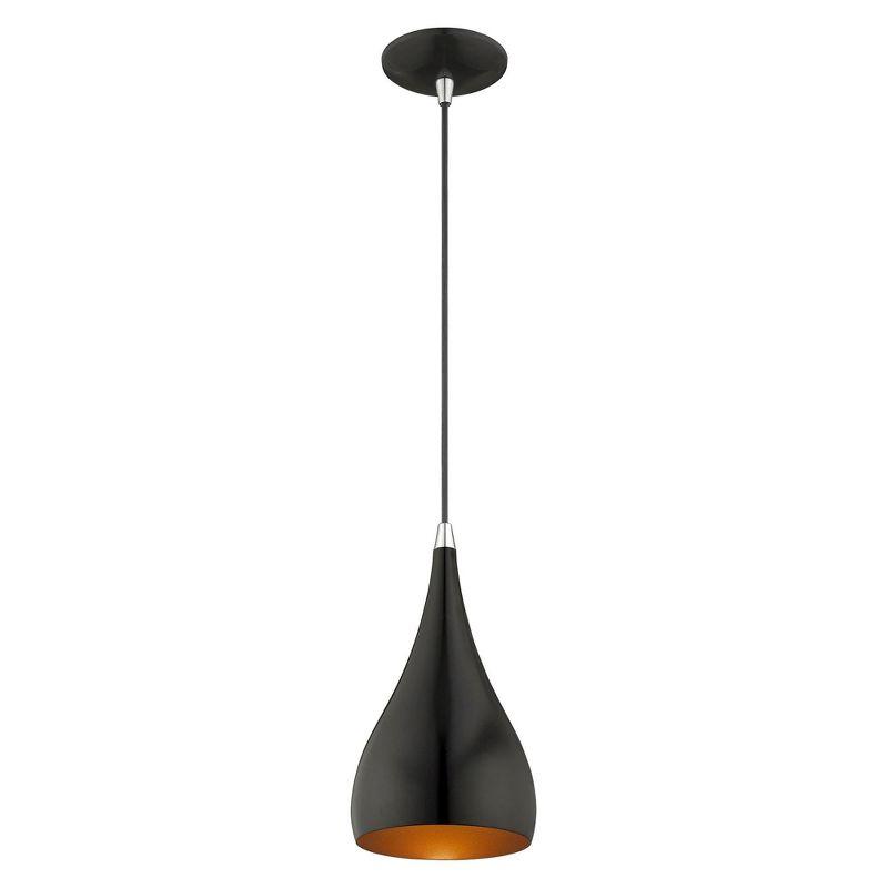 Schultz Single Light Metal Dimmable Pendant