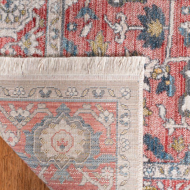 Vintage Persian VTP479 Power Loomed Area Rug - Red/Ivory - 9'x11'7" - Safavieh.