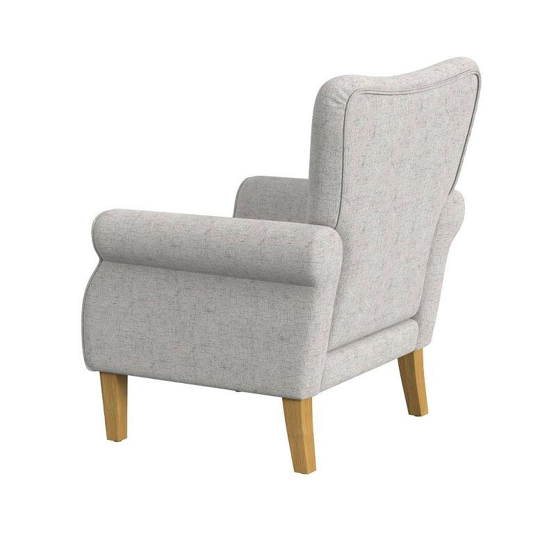 Rolled Arm Accent Chair - HomePop