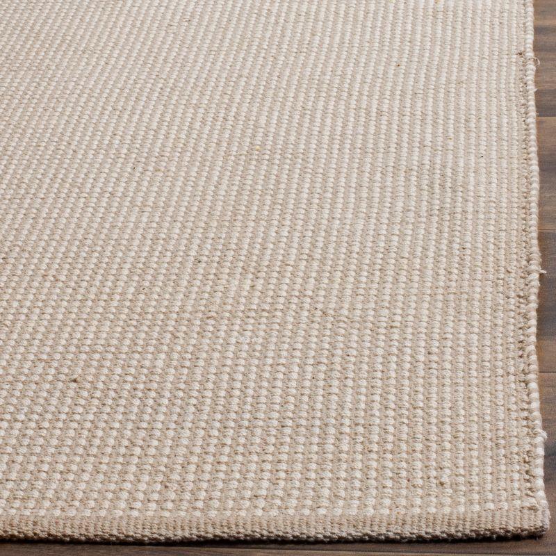 Montauk MTK345 Hand Woven Indoor Area Rug - Ivory/Grey - 6'x6' - Safavieh